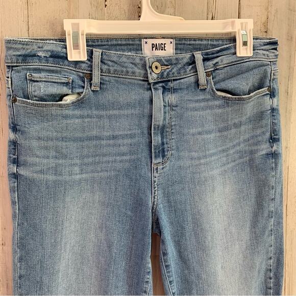 PAIGE Hoxton Ankle Jeans in Soto Light Wash - Picture 2 of 6